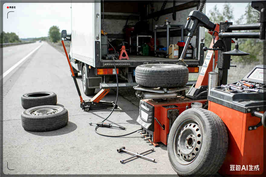 镶黄旗扎胎道路救援-流动补胎